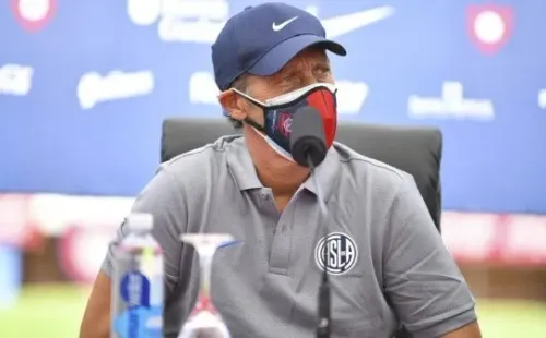 Pedro Troglio DT de San Lorenzo
