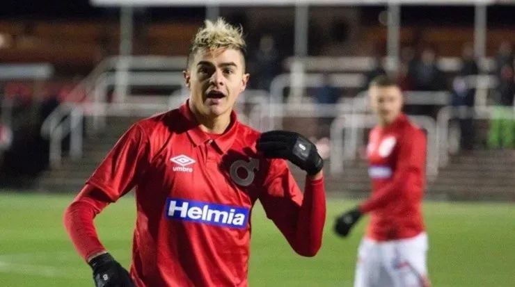 Diego Campos actualmente juega en el Degergors.