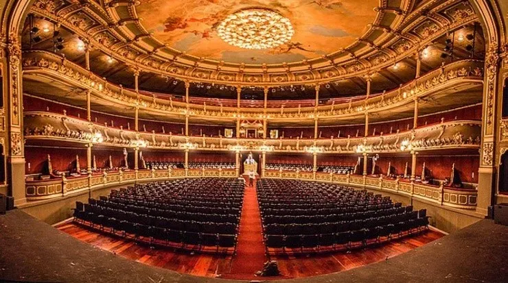 Interior del Teatro Nacional de Costa Rica