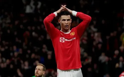 Cristiano Ronaldo con el Manchester United /Getty