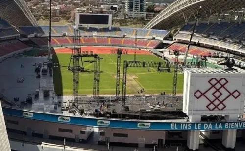 Imágenes del Estadio Nacional del 20 de marzo.