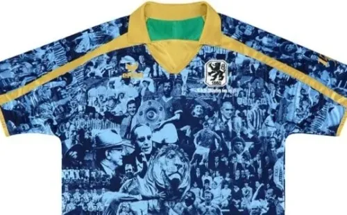 Por los 150 años de su fundación, la institución germana lanzó este diseño. Fuente: @tsv1860