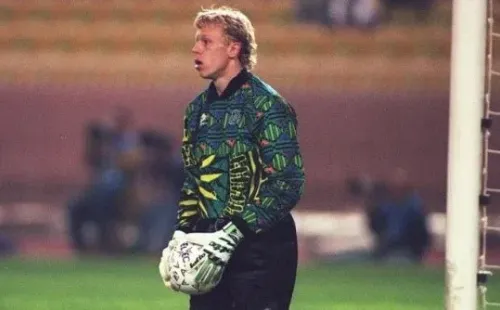 Parecían dos camisetas en una. Fuente: Getty Images