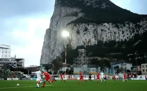 Victoria es también es la casa de la selección de Gibraltar (Fuente: Getty Images)