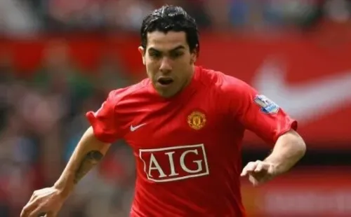 Tevez en Manchester United. Fuente: Getty Images