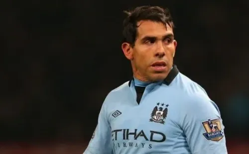 Tevez en Manchester City. Fuente: Getty Images