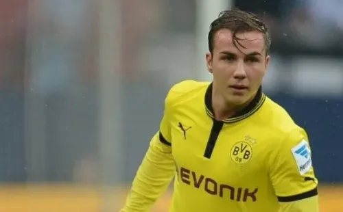 Gotze en Dortmund. Fuente: Getty Images