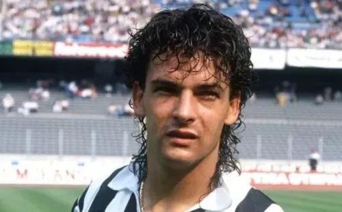 Baggio en Juventus. Fuente: Getty Images