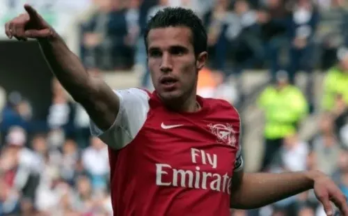 Van Persie en Arsenal. Fuente: Getty Images