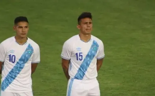 Andrés Lezcano debutó con la selección de Guatemala. (ESPN)