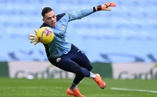 Suplente de Alisson, el golero del City busca arrebatarle el puesto a su colega. Fuente: Getty Images