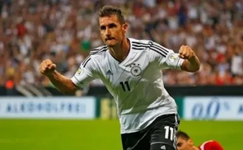 Polaco de nacimiento, alemán por adopción, el ex delantero ganó el Mundial 2014. Fuente: Getty Images