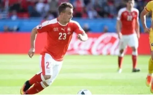 Oriundo de Kosovo, Suiza lo apadrinó y lo hizo figura estelar en el verde césped. Fuente: Getty Images