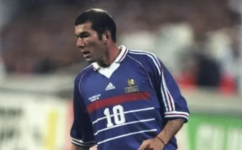 El entrenador de Real Madrid brilló con los galos en los 90. Fuente: Getty Images