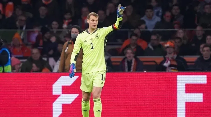 Neuer se mantiene en la portería de Alemania. (Getty Images)