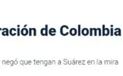 Ramón Jesurún, presidente de la Federación Colombiana de Fútbol, negó interés por Luis Fernando Suárez