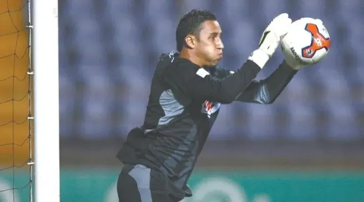 Keylor Navas estuvo atajando en el Saprissa durante la temporada 09/10.