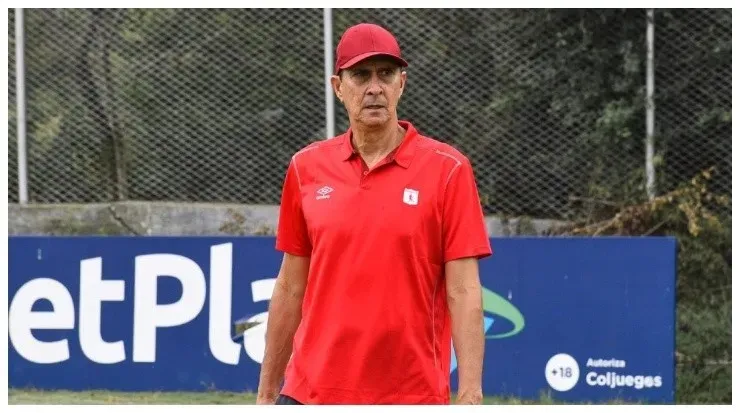 Guima ya dirigió prácticas con el primer equipo (América de Cali Oficial)