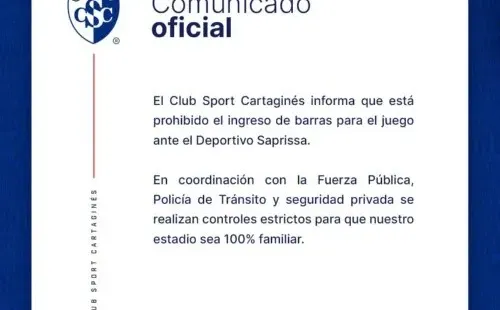 Comunicado Oficial Cartaginés (CSC)