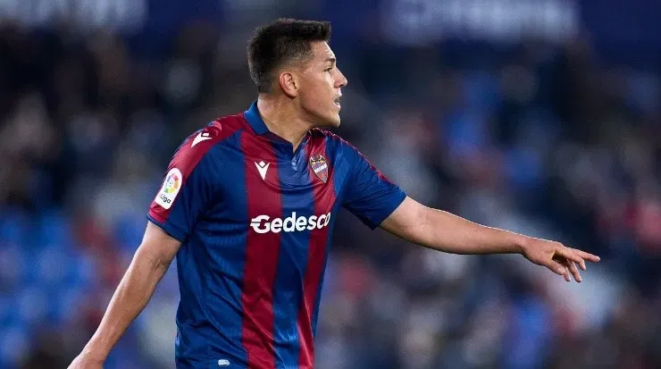 Oscar Duarte, indiscutible en la formación del Levant UD (Getty)