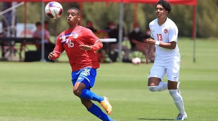 Jewisson Bennette, anotador del gol tico (Fedefut CRC)
