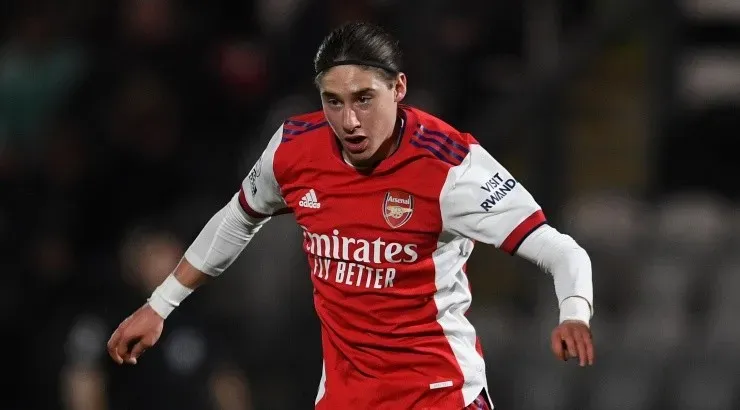 Flores espera su oportunidad con el Arsenal de Inglaterra. (Getty Images)