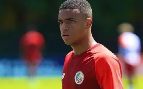 Jewison Bennette con la Selección Absoluta de Costa Rica (Foto: Everardo Herrera)