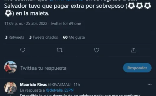 El cruce entre José del Valle y Mauricio Rivas.