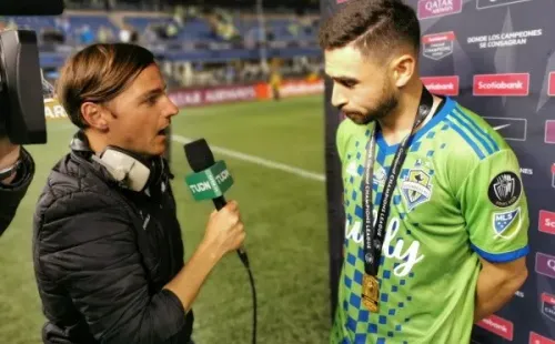 Alex Roldán en declaraciones tras conquistar la Concachampions / TUDN