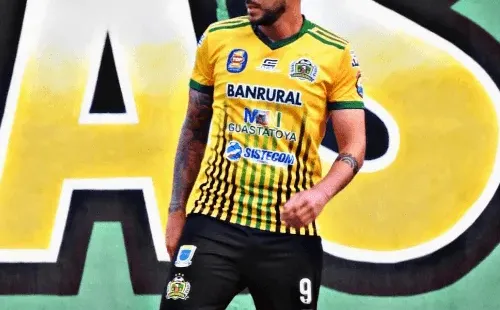 Nicolás Martínez, delantero de Guastatoya (Foto: CD Guastatoya)