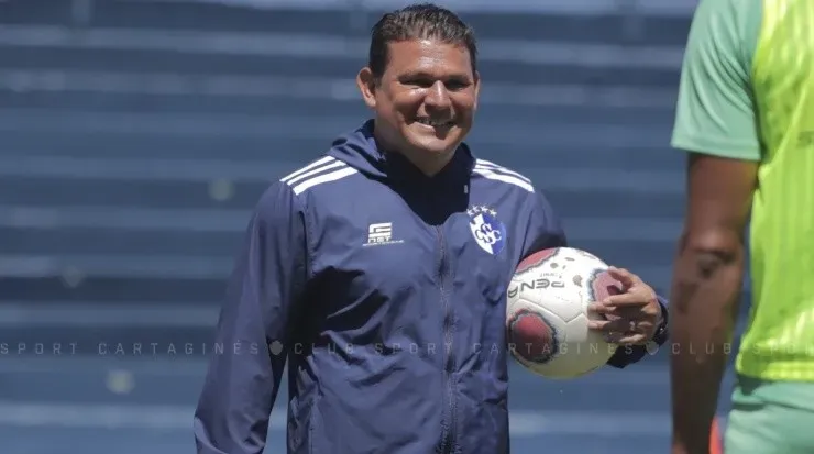 Geiner Segura, DT de Cartaginés (CSC)