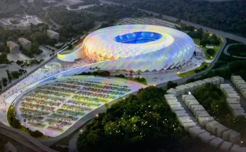 El nuevo Estadio Nacional de El Salvador que empezará a ser construido en septiembre (Foto: Lorena Fuentes)