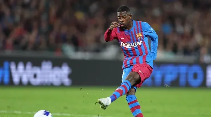 Dembelé queda libre al finalizar junio de este año.(Getty Images)