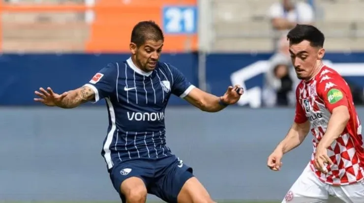 Gamboa ha sido pieza clave para su club, el Bochum (Cristian Gamboa, Facebook)