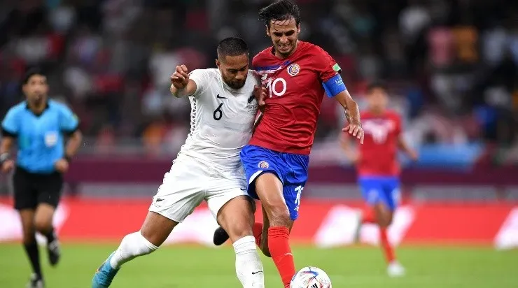 Costa Rica tenía 6 de los 11 titulares jugando en su liga loca. (Getty Images)
