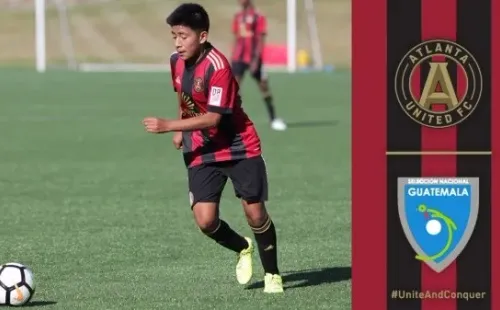Mendoza está en una de las academias del Atlanta United.