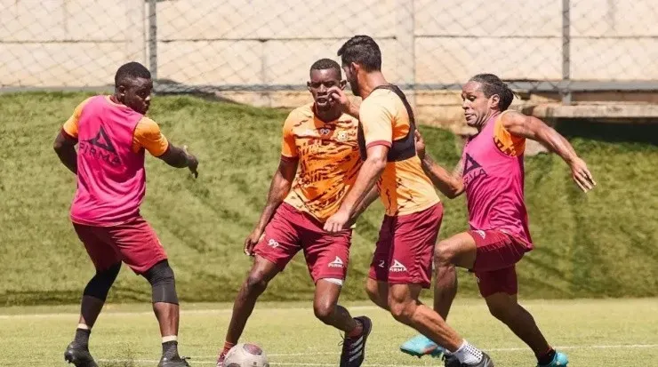 Herediano en sus prácticas durante el parón del torneo (CSH)