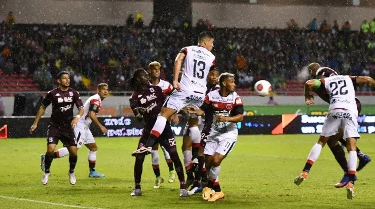 Morados y manudos empataron a 1 gol en el primer juego de la semifinal (Saprissa)
