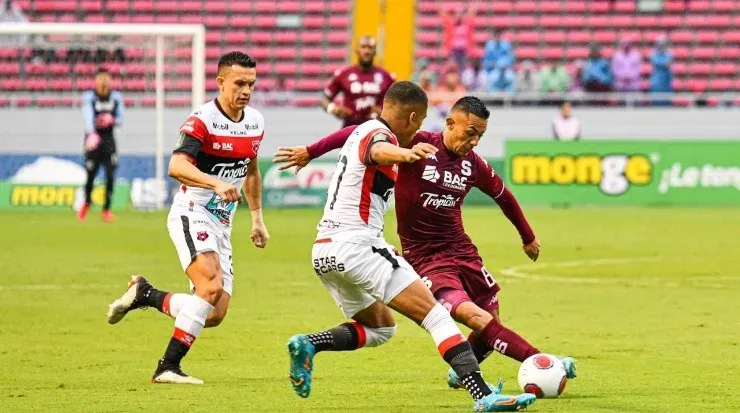 Acciones del juego de ida, semifinales clausura 2022 (Saprissa)