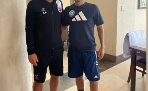 Marín con Pirlo
