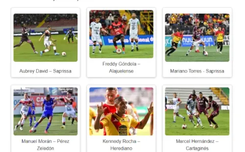 Nominados a Mejor Jugador Extranjero