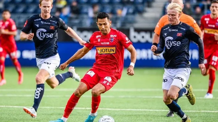 A pesar de la anotación, Vega no pudo evitar que su equipo perdiera el encuentro (Deyver Vega, Facebook)