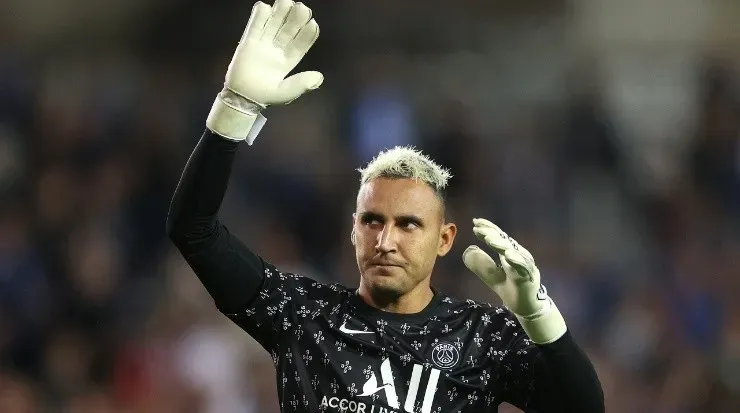 Navas inició hoy su pretemporada con el conjunto parisino (Getty)