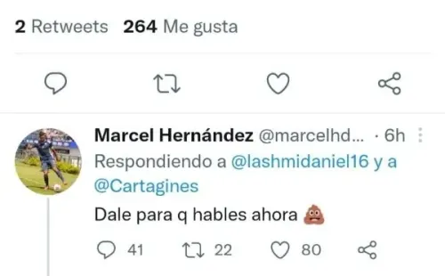 La polémica entre Carlos y Marcel.