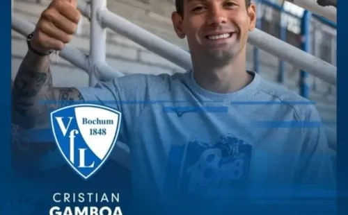 El VfL Bochum extendió el ligamen con el tico hasta 2024 (Cristian Gamboa, Facebook)