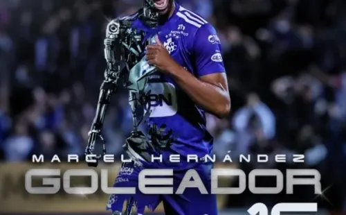 Gráfica de Unafut reconociendo al cubano como máximo goleador del Clausura 2022 (Unafut)