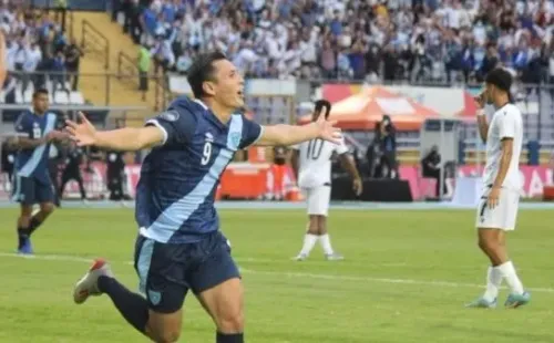 Rubio Rubín con la Selección de Guatemala