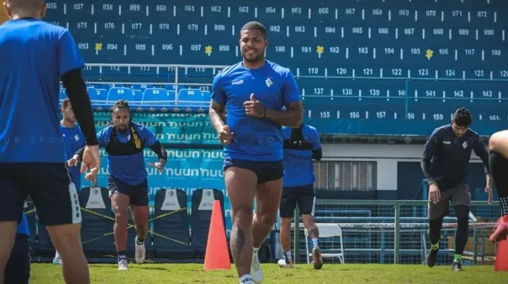 Román Torres en su breve paso por Cartaginés (CSC)