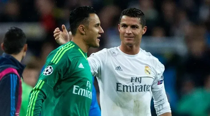 Keylor Navas no se volverá a reunir con Cristiano Ronaldo. (Getty Images)