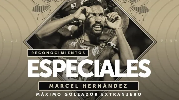 Marcel Hernández ganó todos los premios donde estaba nominado (Unafut)